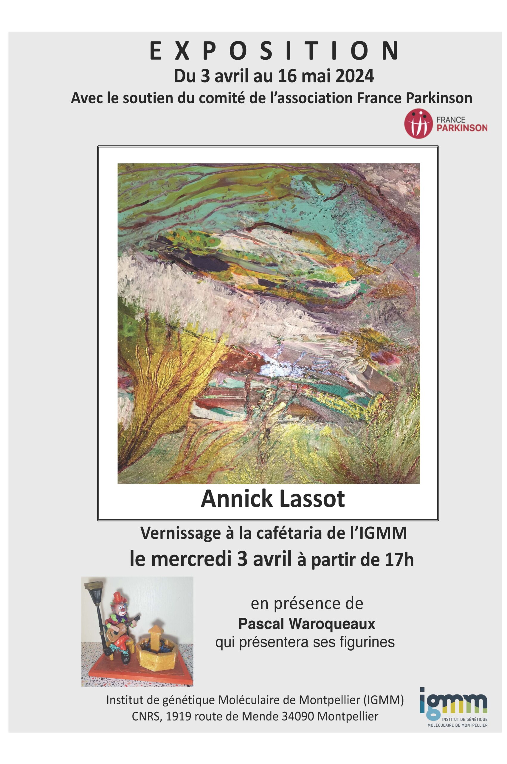 Diapositive expo igmm Annick Lassot
